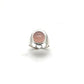 Anillo de Plata con cuarzo rosa