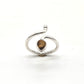 Anillo de Plata ajustable con ojo de tigre