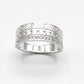 Anillo de plata Trirekha