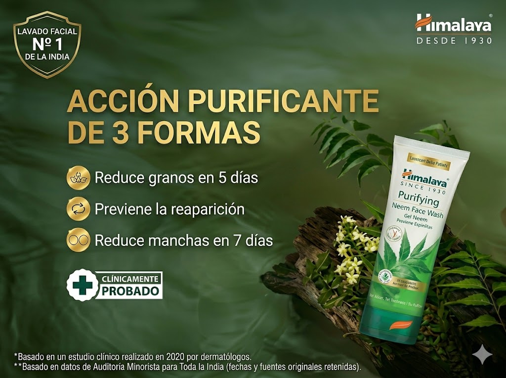 HIMALAYA purifying Neem Face Wash