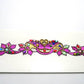 Tatuajes decorativos adhesivos color fucsia