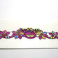 Tatuajes decorativos adhesivos color fucsia