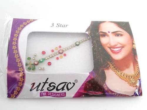 Bindis de la india multicolor