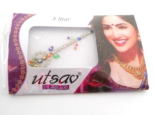 Bindis de la india multicolor