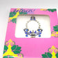 Bindis de la india de ombligo color azul