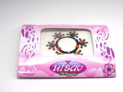 Bindis de la india de ombligo multicolor