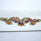 Tatuajes adhesivos de India color naranja y dorado