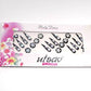 Bindis de la india variados color negro y plata