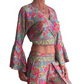 Blusa de seda india