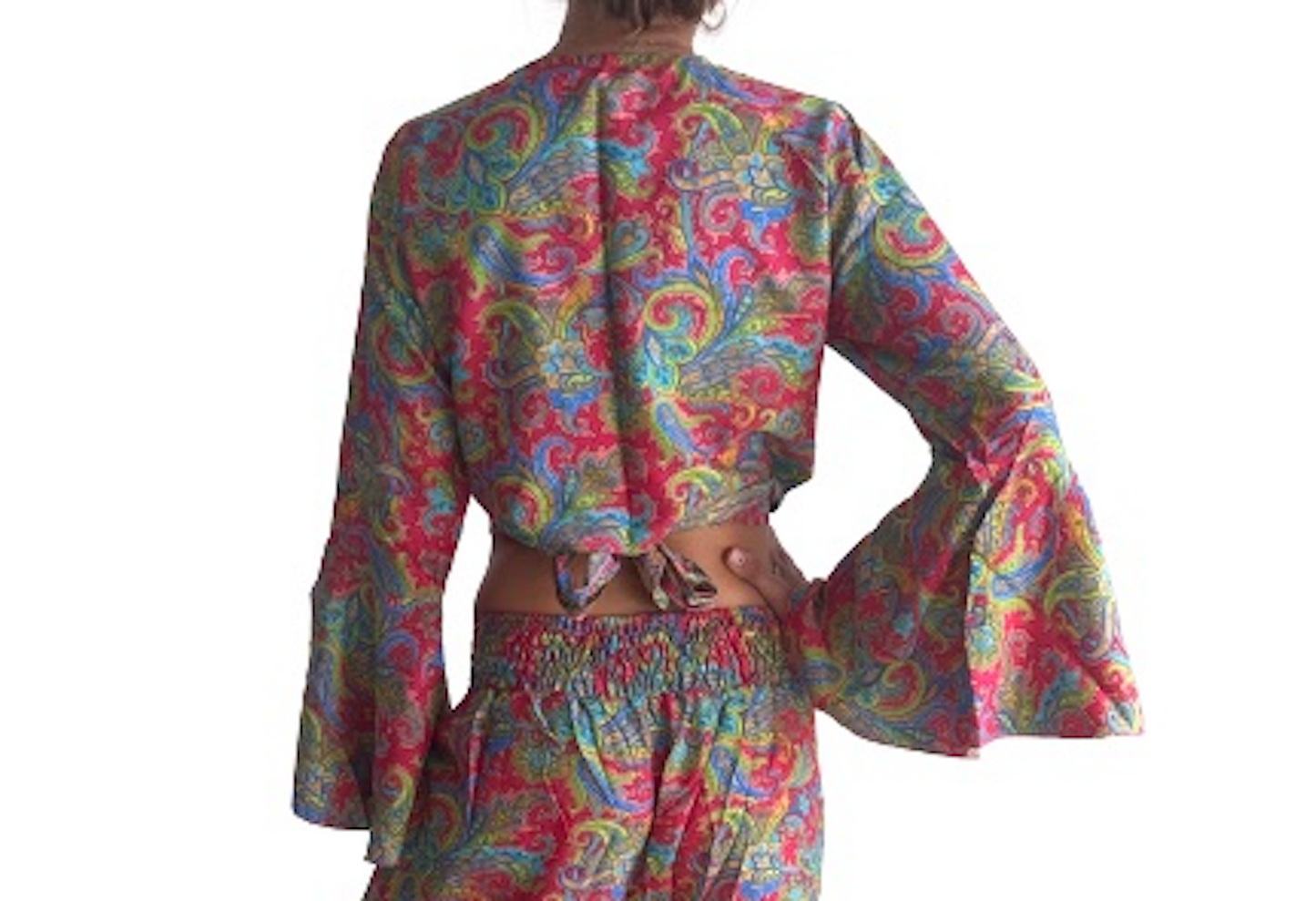 Blusa de seda india