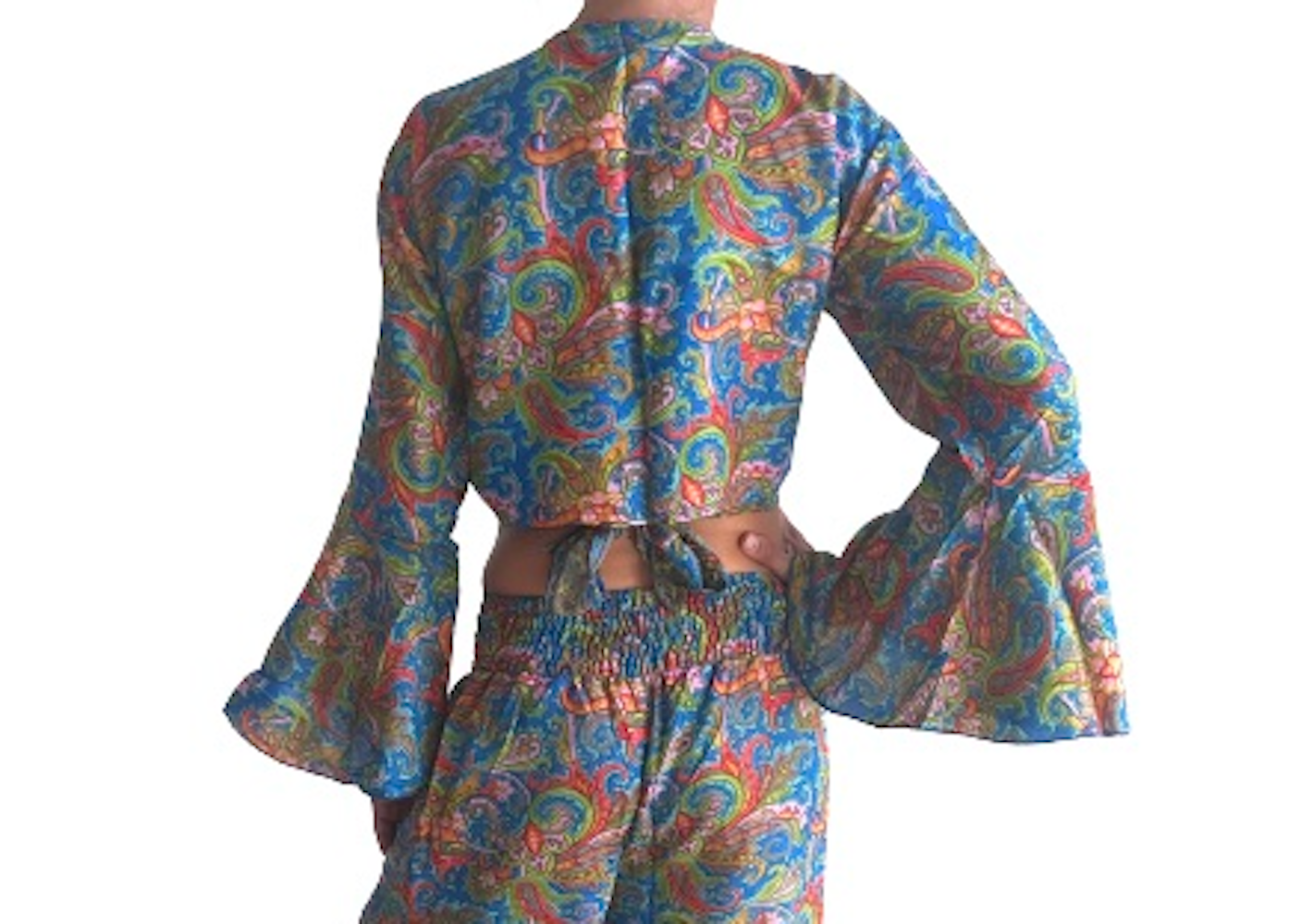 Blusa de seda india