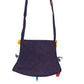 Bolso bandolera boho de India con pompones