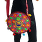 Bolso boho bandolera redondo de la india