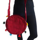 Bolso boho bandolera redondo de la india