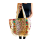 Bolso bohemio indio con pompones