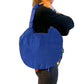 Bolso bohemio indio con pompones
