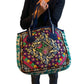 Bolso bohemio de terciopelo