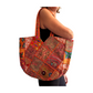 Bolso bohemio naranja de colores