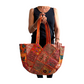 Bolso bohemio naranja de colores
