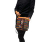 Bolso bohemio pequeño de piel