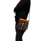 Bolso bohemio pequeño de piel