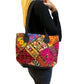 Bolso étnico de patchwork de la India