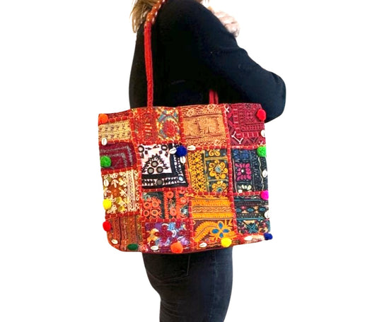 Bolso bohemio de colores