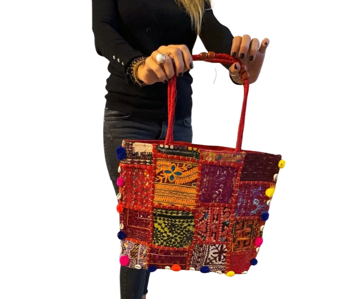 Bolso bohemio de colores
