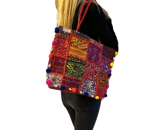 Bolso bohemio de colores