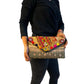 Bolso cartera de fiesta de seda