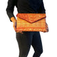 Bolso cartera de fiesta de seda
