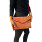 Bolso cartera de fiesta de seda