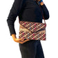 Bolso cartera de fiesta de seda