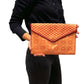 Bolso cartera de fiesta de seda