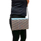 Bolso cartera de fiesta de seda