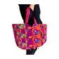 Bolso bohemio fucsia de colores