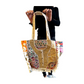 Bolso bohemio indio con pompones