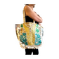 Bolso bohemio indio con pompones