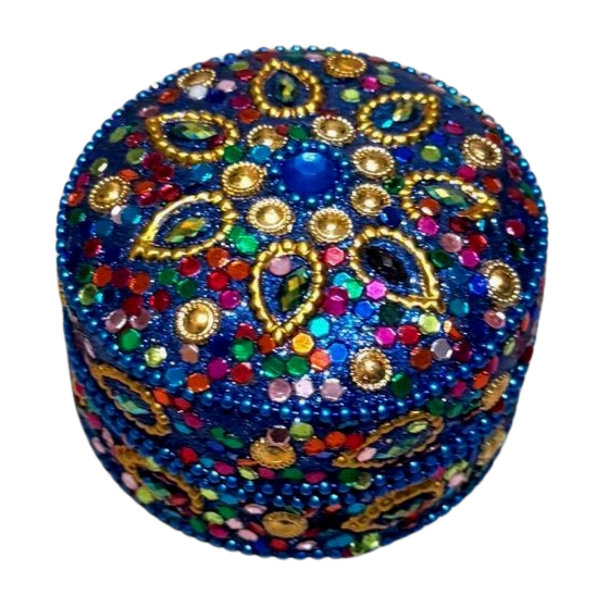 Cajitas indias de decoración brillantes