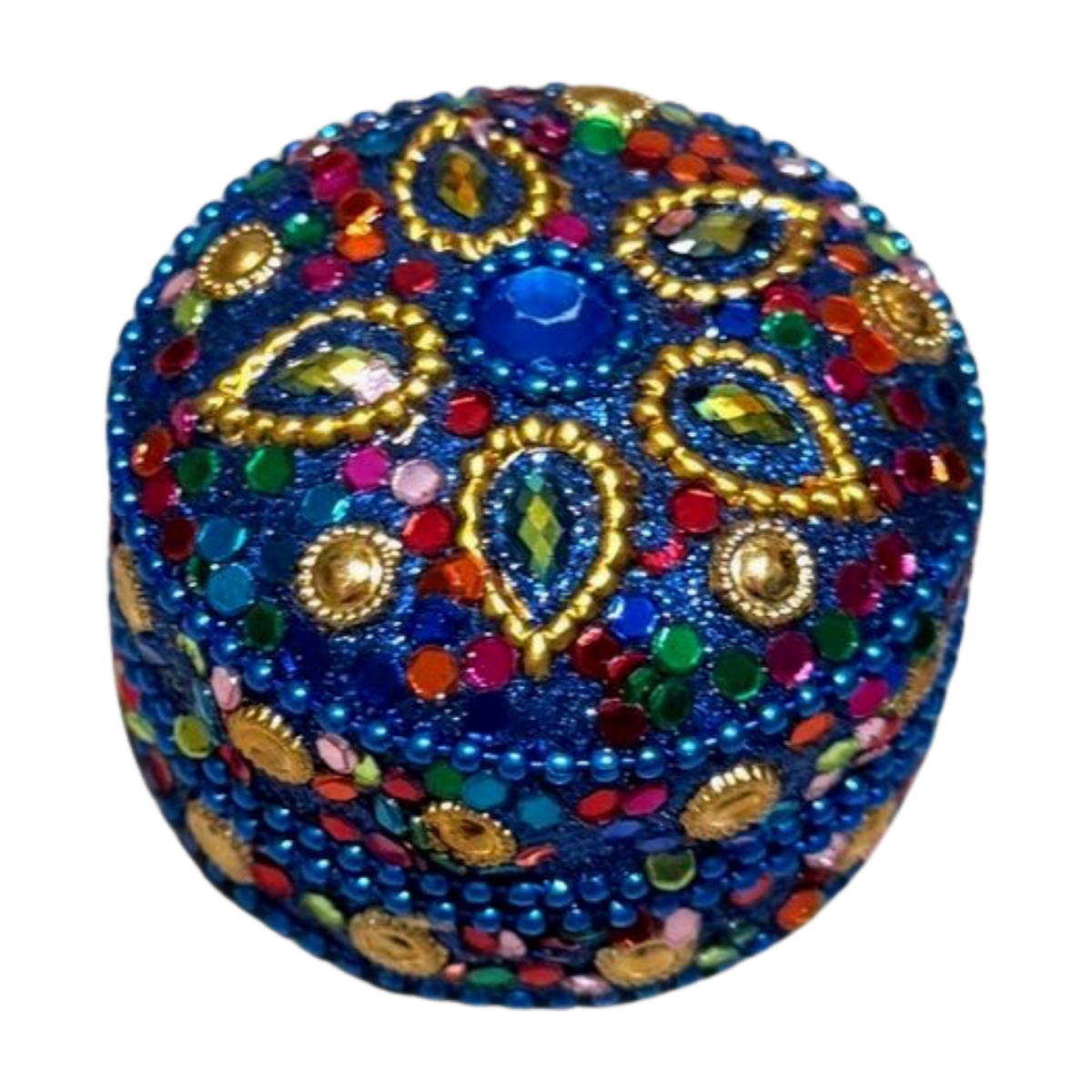 Cajitas indias de decoración brillantes