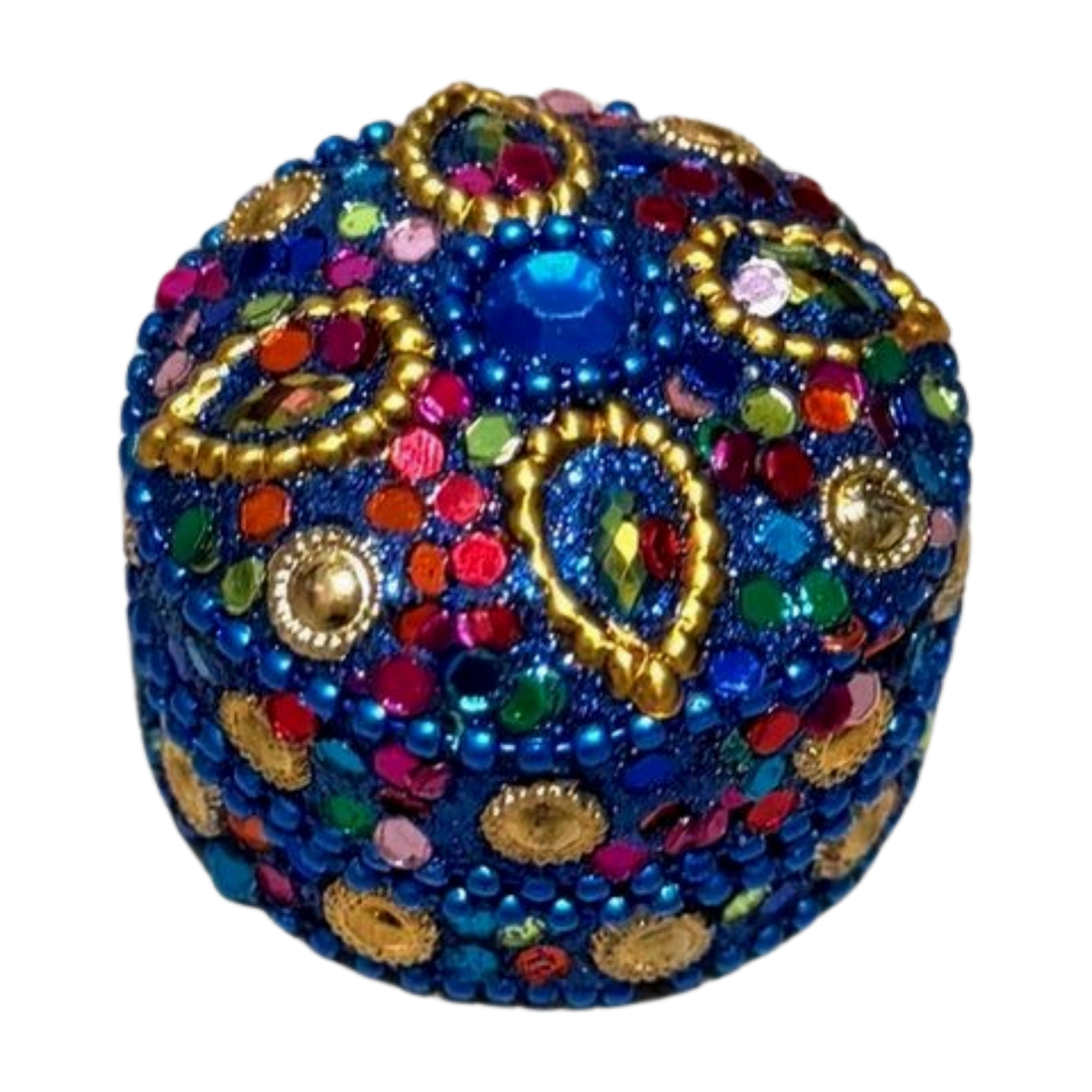 Cajitas indias de decoración brillantes