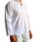 Camisa étnica india unisex de algodón con botones