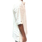 Camisa de Hombre color blanco de Algodón Cuello Mao
