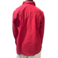 Camisa de Hombre de Algodón — Rojo Granate