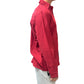 Camisa de Hombre de Algodón — Rojo Granate