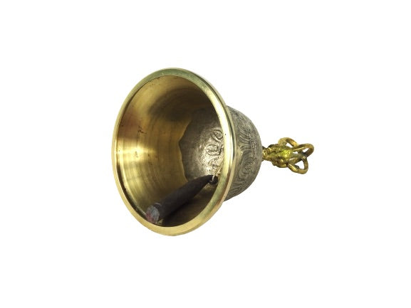Campana budista con dorje