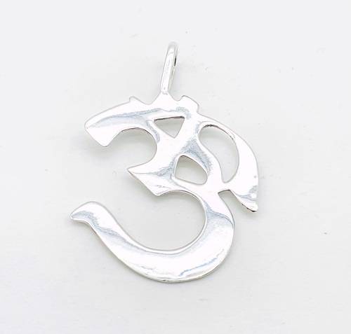 Colgante de OM de plata