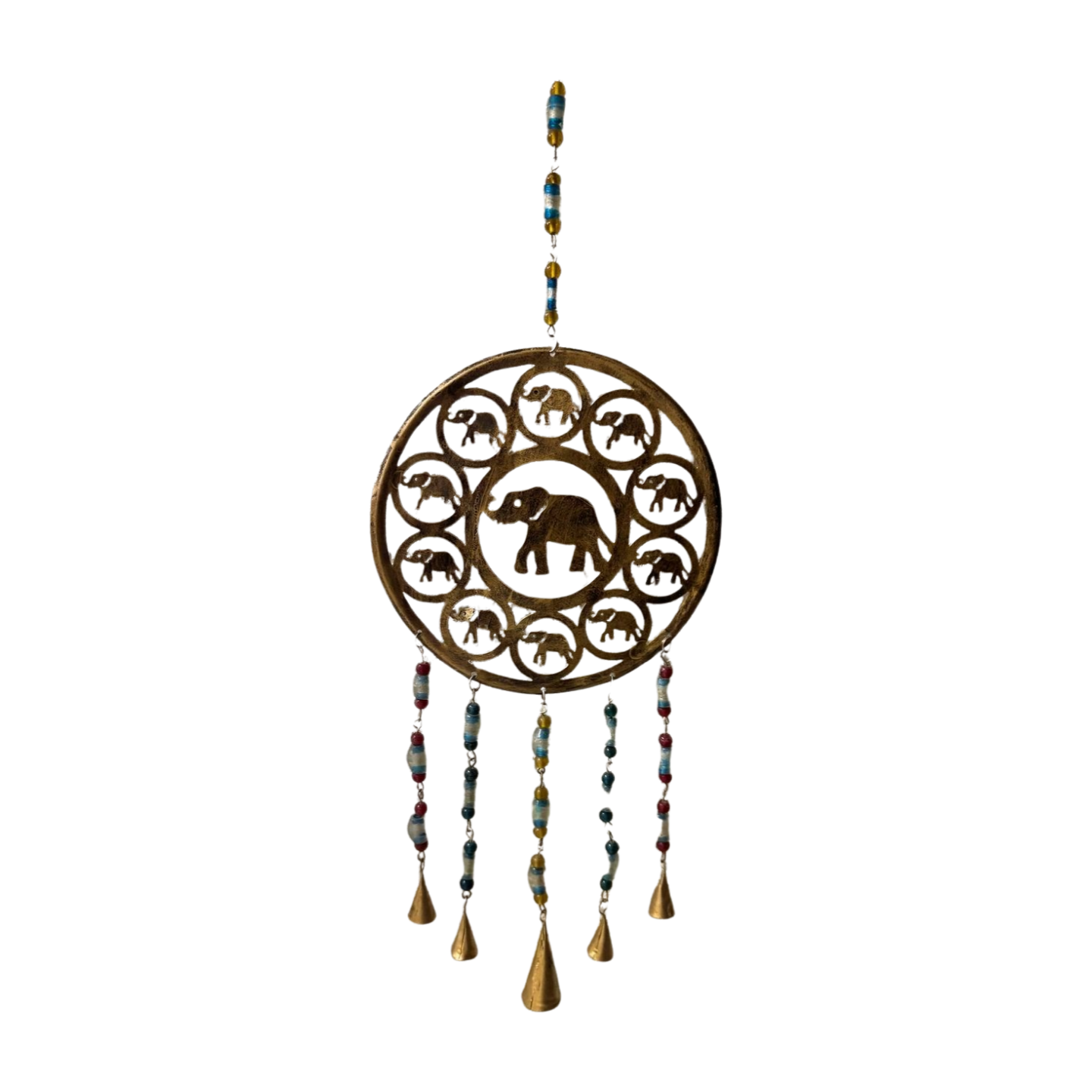 Móvil decorativo con elefantes