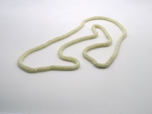 Collar de Bisutería india serpiente de cuentas