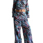 Pantalón ancho de seda india